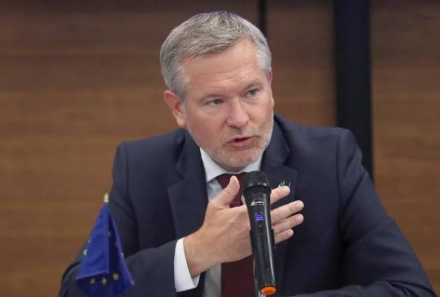 Gautier Mignot, the EU ambassador to Nigeria