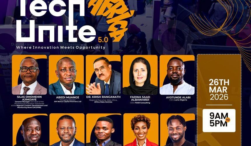 Tech Unite Africa 5.0 is set to be one of Africa's most prominent technology meetings in 2026. With a mix of startup competitions, innovation prizes, expert panels, exhibitions, and networking opportunities, the event has something for everyone involved in the digital community. For startups, it is a once in a lifetime opportunity to submit new ideas and perhaps gain global exposure and investment. It gives investors and corporate leaders a front-row seat to Africa's most promising ideas. It offers professionals and amateurs the opportunity to study, connect, and remain ahead in an increasingly digital market. As the countdown to March 26th proceeds, the conference becomes more than just an event; it signifies Africa's expanding ambition in the technological ecosystem. Tech Unite Africa 5.0, by bringing together innovators, capital, and ideas in one location, has the potential to significantly shape the future of African innovation on the world arena.