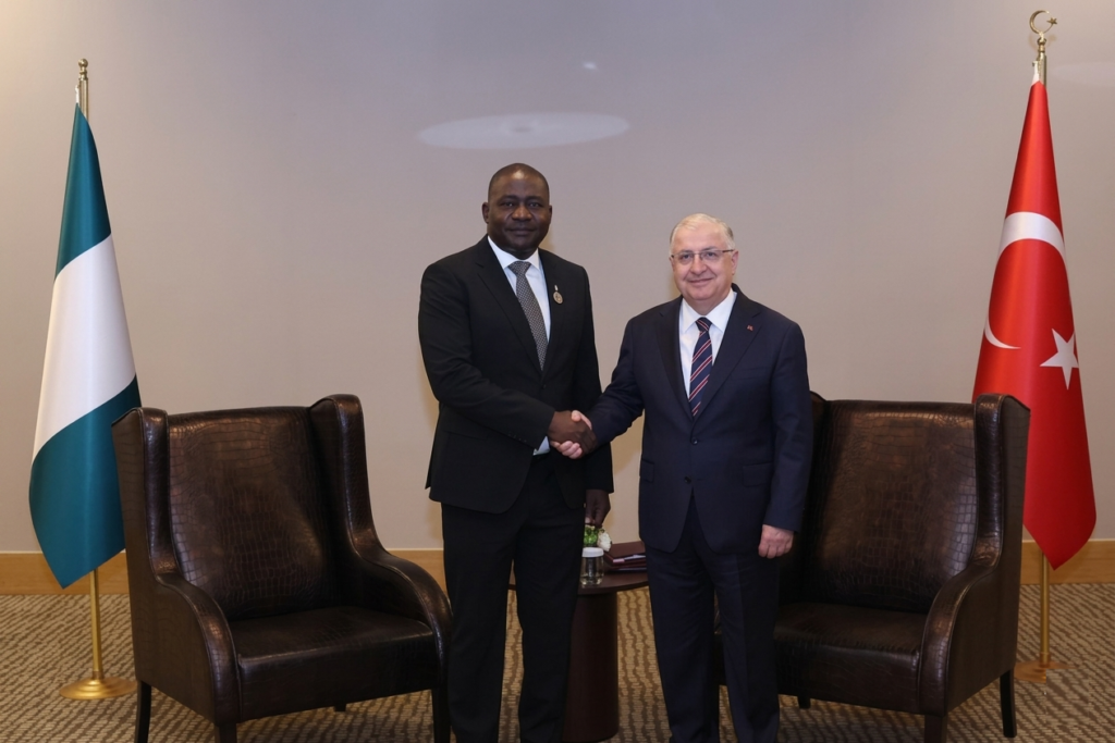 Gen. Musa stated that they were met by Turkey's President of Defence Industries, Mr Haluk Görgün.