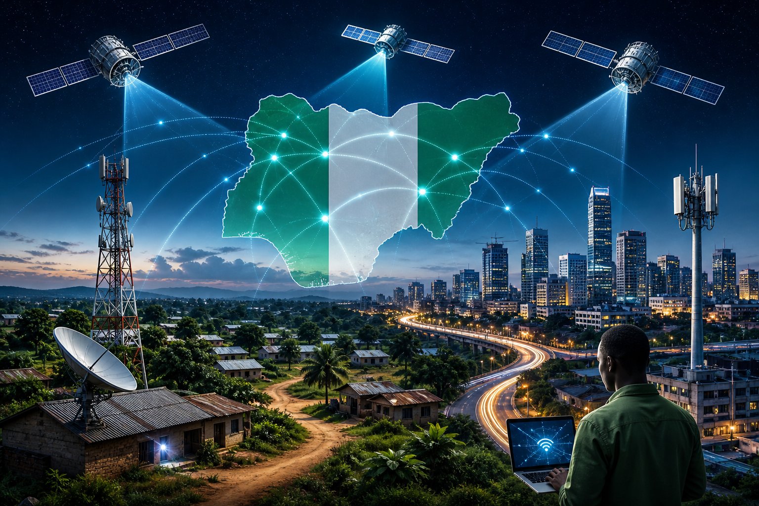 Satellite Internet Expansion, The Rise Of A Multi-Layer Connectivity In Nigeria; LEO Networks (Fiber + Satellite + 5G)