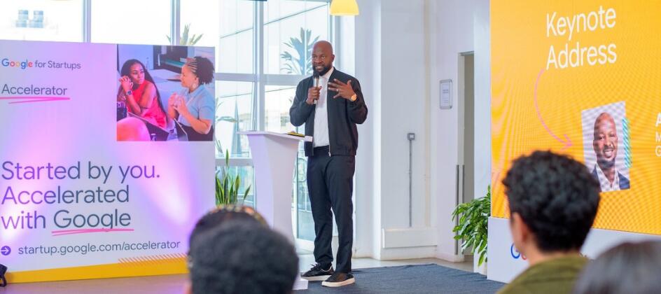 Alex Okosi, Google's Managing Director for Africa,