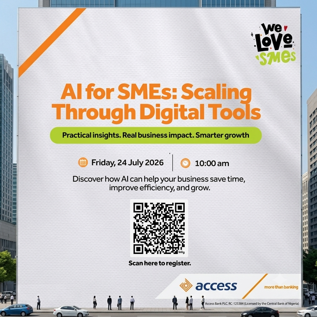 Access Bank Launches AI-Powered SME App To Transform Nigerian Small Businesses Track sales, Staffs From Anywhere