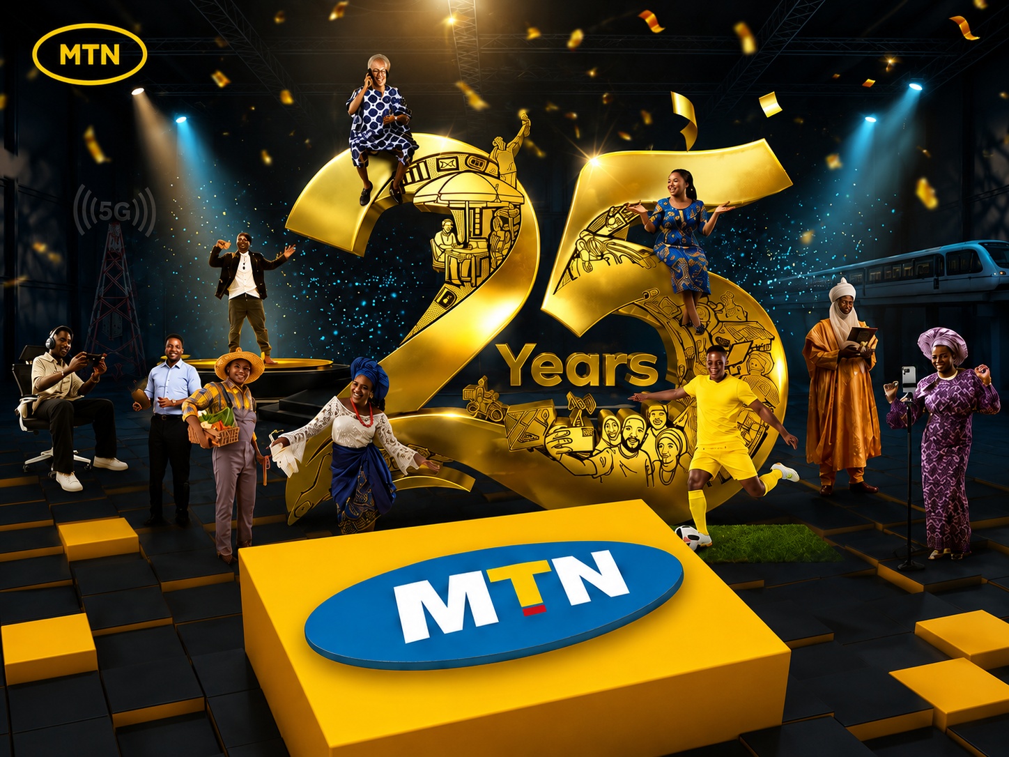 25 Years Of MTN Nigeria; The Astonishing Journey Of Transformed Communication And Digital Legacy Across A Nation, amebopreneur.com