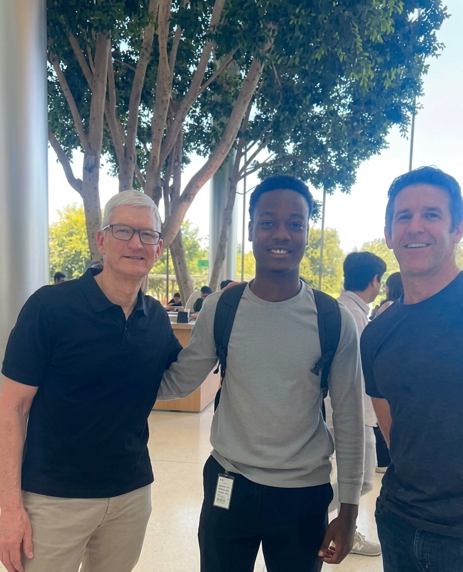 His LinkedIn page now lists him as a ‘MLE Intern @ Apple working on Computer Vision + Robotics Research.’ The same profile lists him as the creator of PathWiseAI and mentions his engagement in Y Combinator-related startup activities. Amebopreneur.com