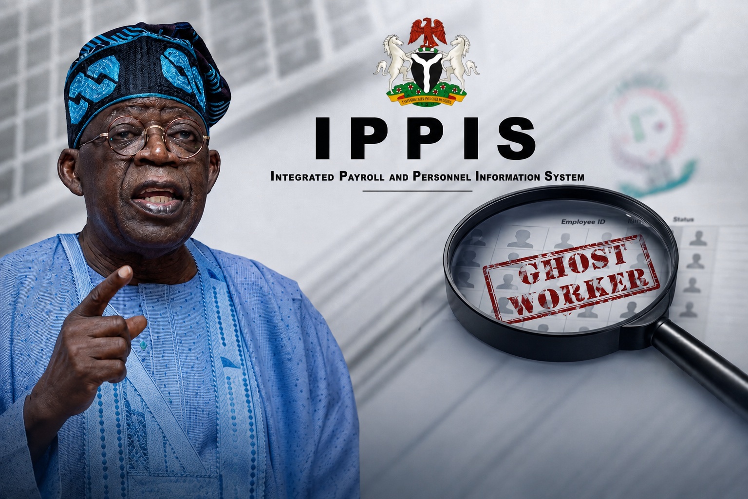 Tinubu Orders Forensic Audit of IPPIS Inside Nigeria's Ghost Worker Scandal. Amebopreneur.com