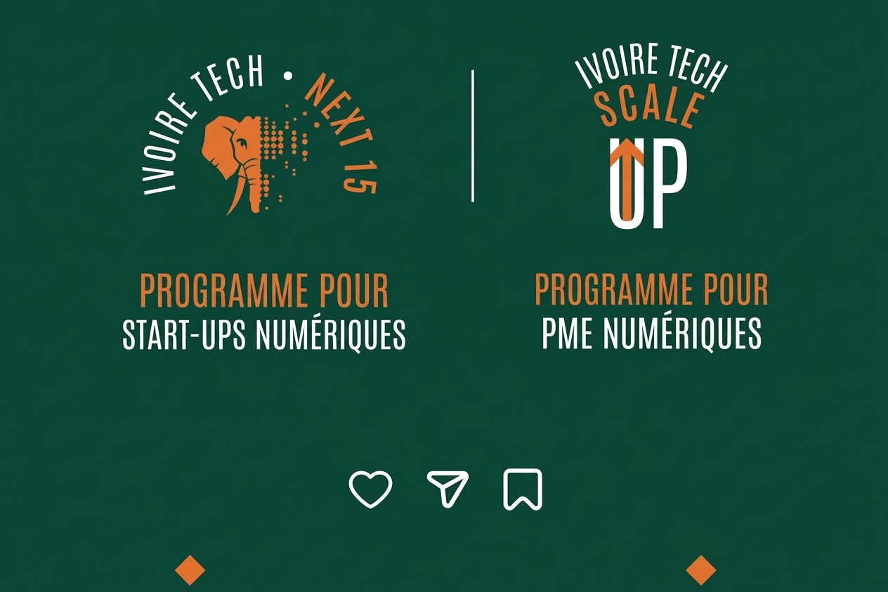 Côte d’Ivoire Launches Ivoire Tech Next 15 and Ivoire Tech Scale Up to Accelerate Digital Startups and SMEs Amebopreneur.com