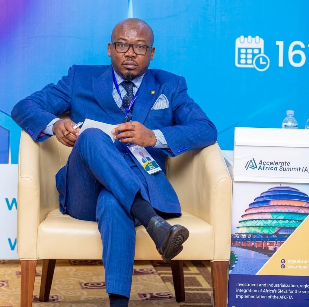 Gilbert Ewehmeh, CEO and Continental Coordinator of Accelerate Africa. Amebopreneur.com
