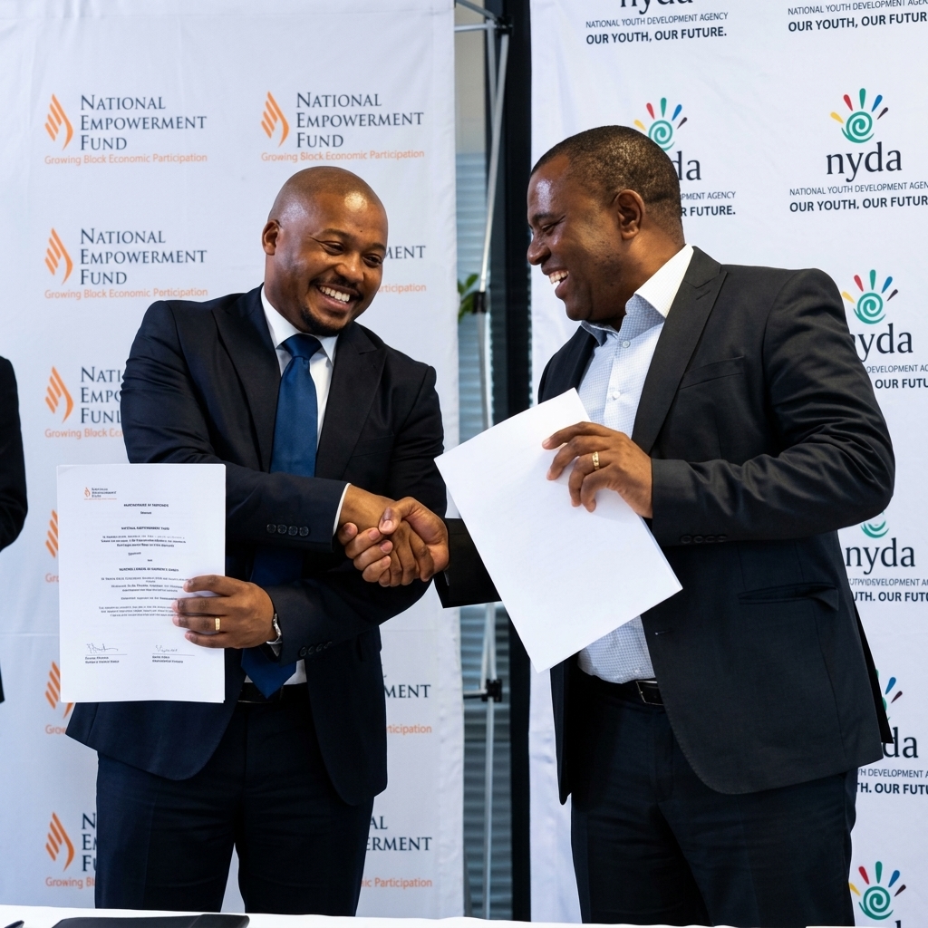 South Africa youth business fund, R100 million youth fund, South Africa youth unemployment, youth entrepreneurship South Africa, National Youth Development Agency, NYDA, National Empowerment Fund, NEF, youth business funding, SME funding South Africa, young entrepreneurs South Africa, youth-owned businesses, South Africa entrepreneurship, African business funding Amebopreneur.com