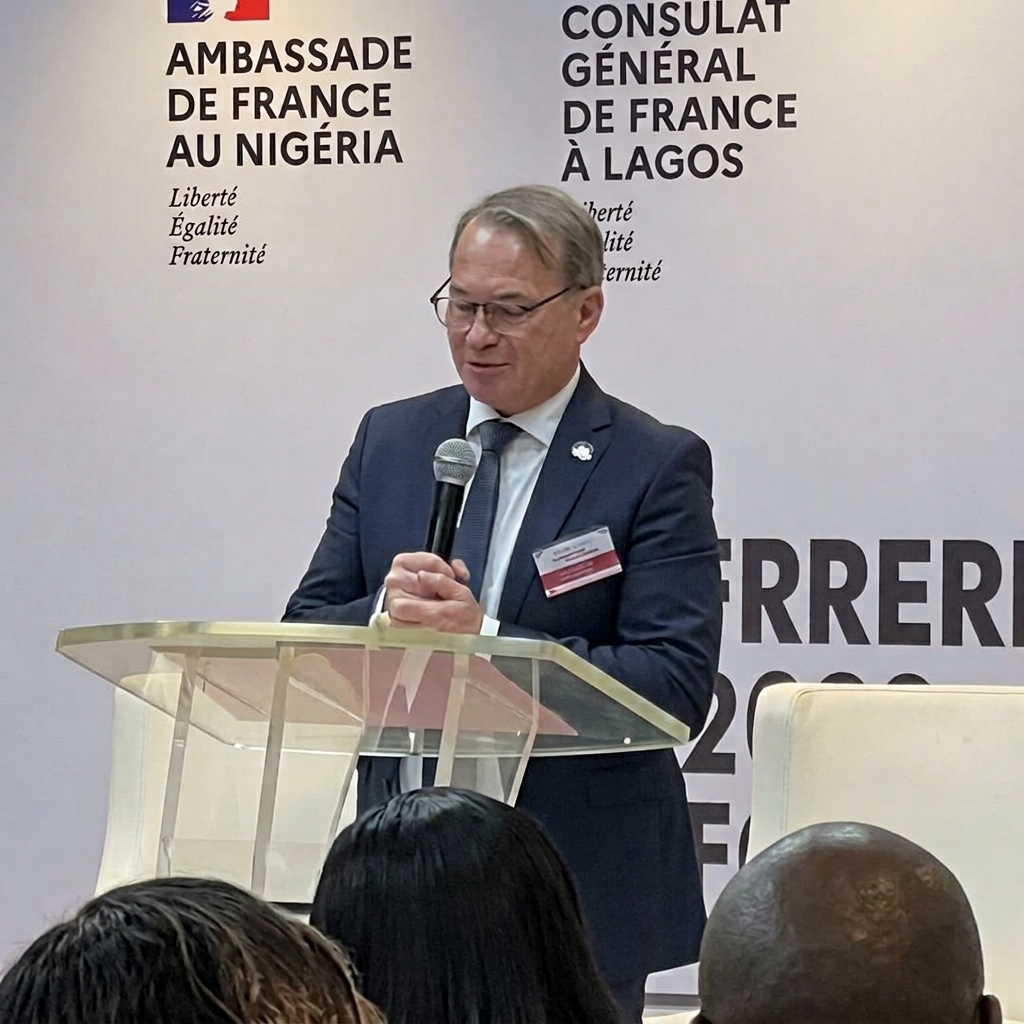 Laurent Favier, Consul General of France in Lagos Amebopreneur.com